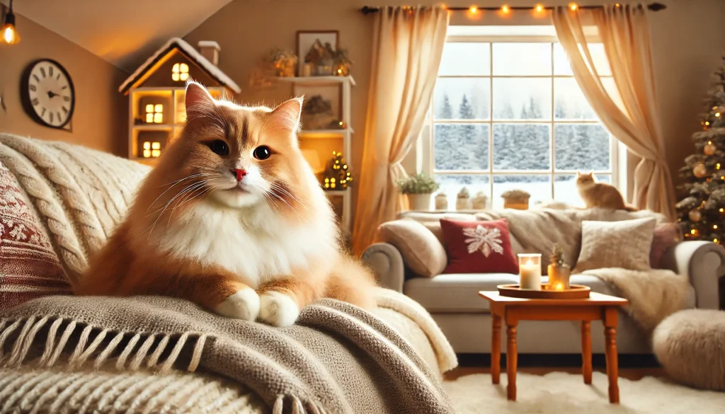 Consejos para cuidar a tu gato en invierno