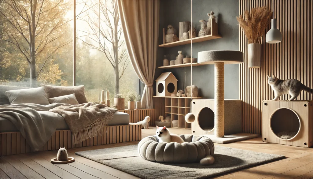 Cómo crear un espacio acogedor para tu gato en casa